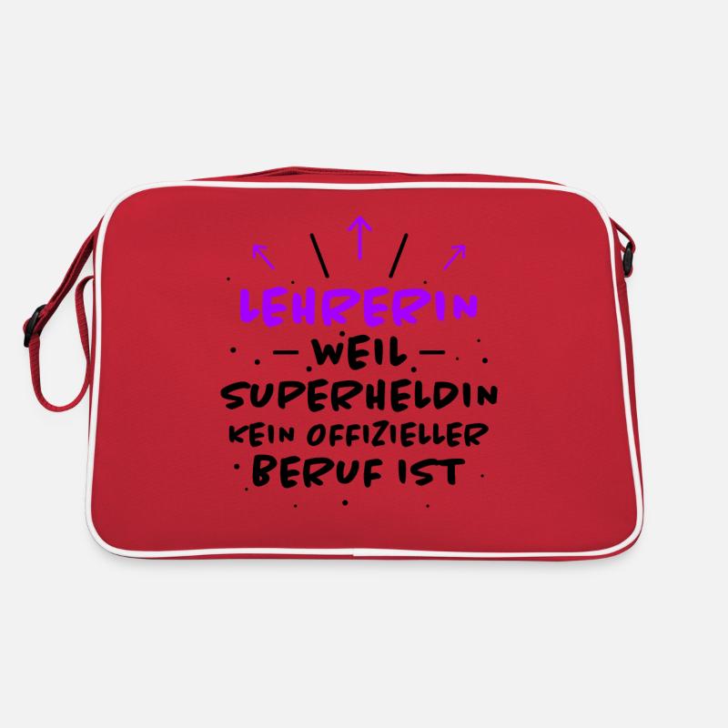 Lehrerin Spruch Lehrer Lustiges Lehrerin Geschenk Retro Tasche