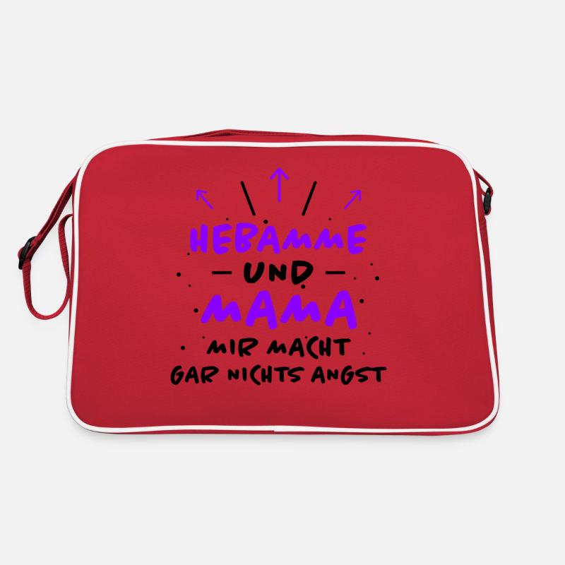Hebamme Spruch Beruf Lustiges Hebammen Geschenk Retro Tasche