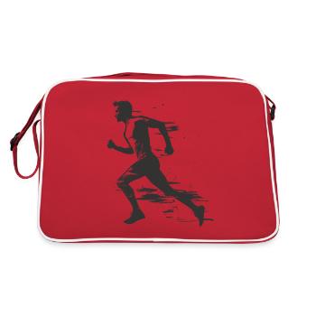 Sprinter Colorsplash Sprintender Sprint - Sac Retro - rouge/blanc - Dos