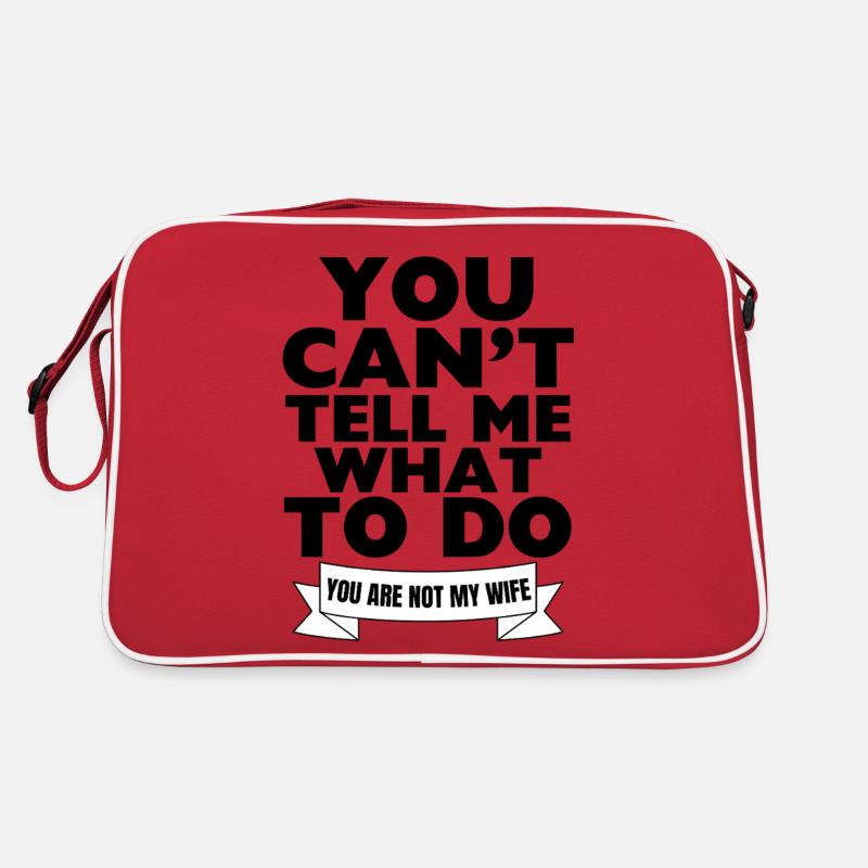 Witziger Ehe Spruch Ehemann Humor Retro Tasche
