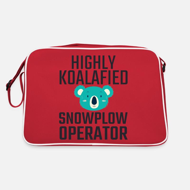 Snowplow Operator Koalafied Retro Bag
