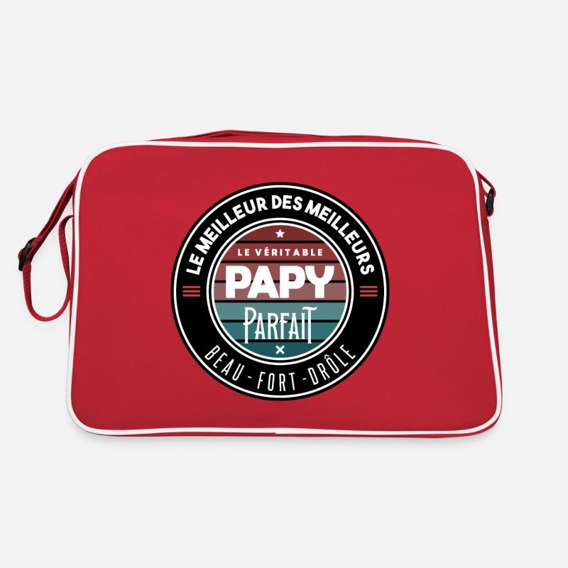Le véritable papy parfait Sac Retro