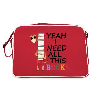 read reading lesson book primer roman ebook bibo - Retro Bag - red/white - Back
