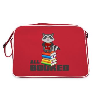 Read Reading Hour Book Primer Roman eBook "Booked" - Retro Bag - red/white - Back