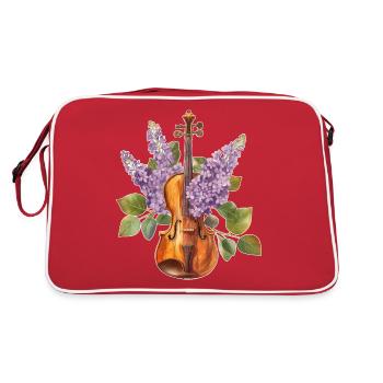 Violin Violin - Retro Bag - red/white - Back