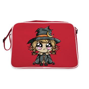 Épouvantail Kawaii - Sac Retro - rouge/blanc - Dos