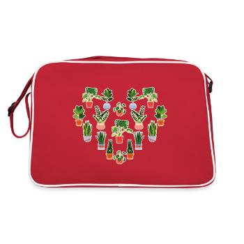 Planter - Sac Retro - rouge/blanc - Dos