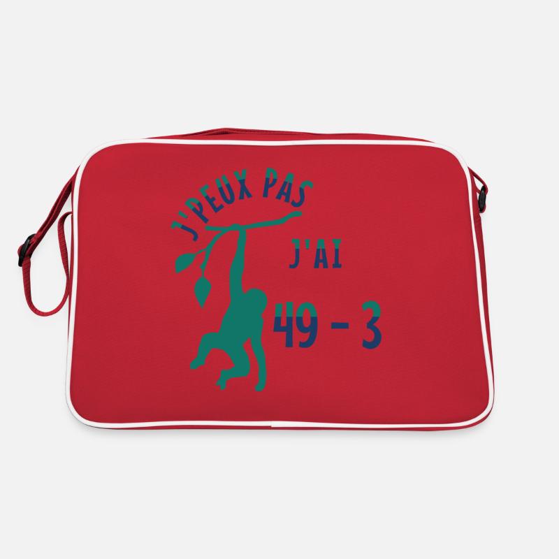 j'peux pas j'ai 49-3 Sac Retro