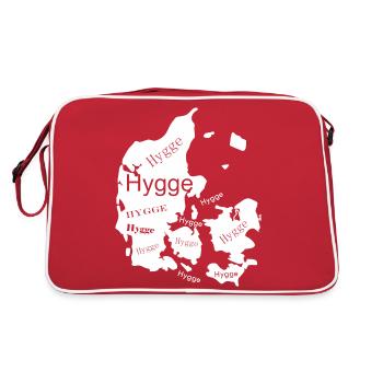 Hygge White Map - Sac Retro - rouge/blanc - Dos