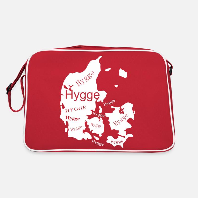 Hygge White Map Sac Retro