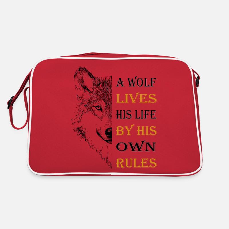 Wolf's head Retro Bag