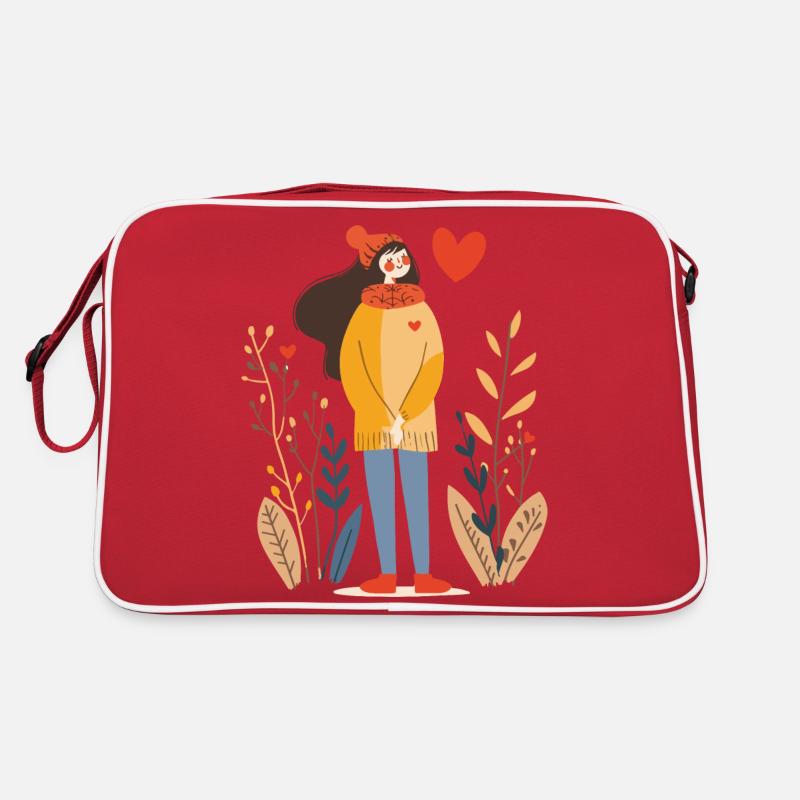 Fille de la nature Sac Retro