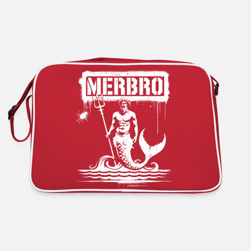 Merbro - Éventail de mer élégant Sac Retro