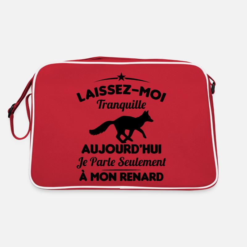Je parle seulement à mon Renard Sac Retro