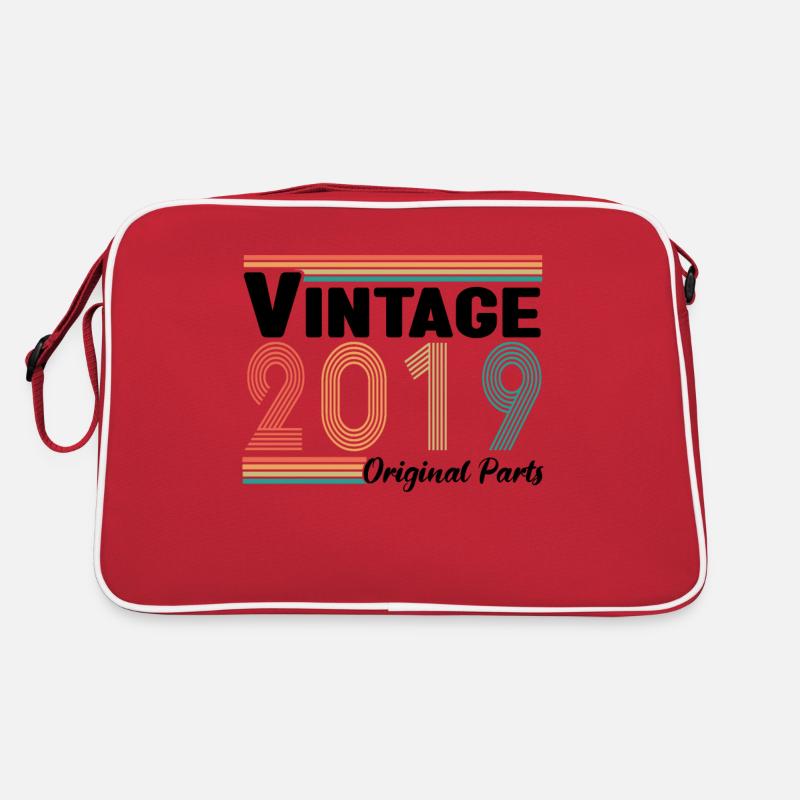 Vintage 2019 Anniversary Retro Gift Retro Bag