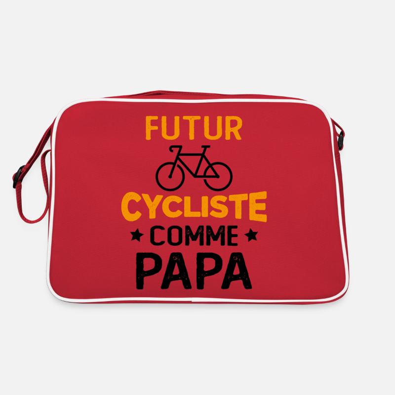 Futur cycliste comme papa Sac Retro