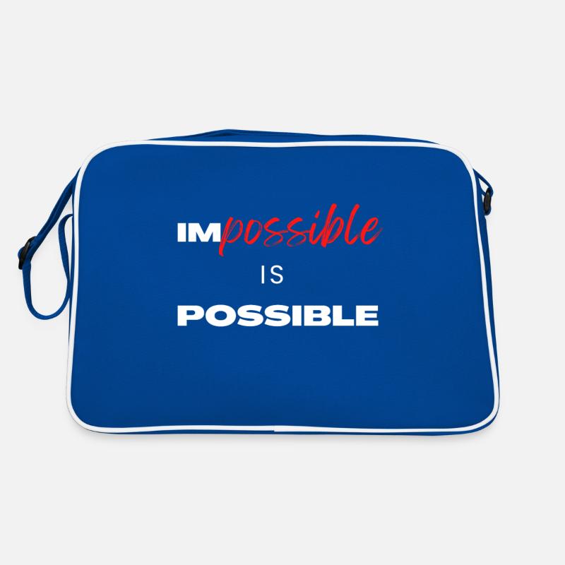 Impossible is Possible Retro Bag