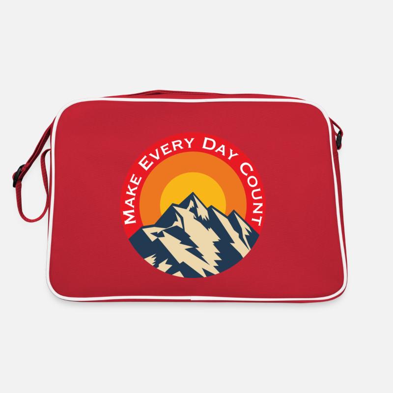 Make Every Day Count Retro Bag