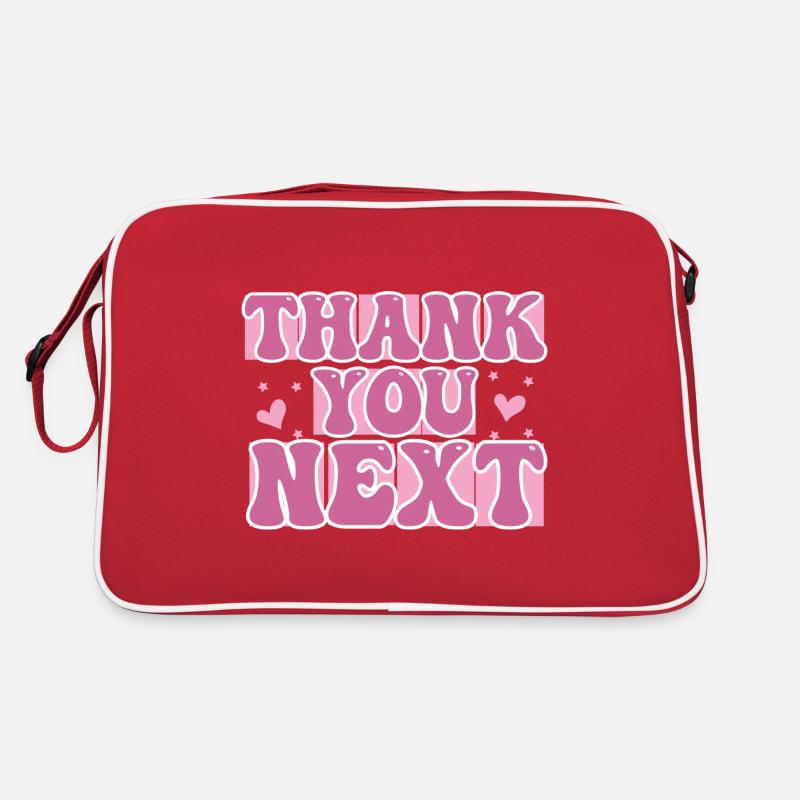 Mädchenzitat Danke nächste Ex-Beziehung Retro Tasche