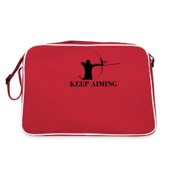 Tir à l'arc et à la flèche - Sac Retro - rouge/blanc - Dos