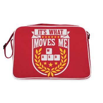 c’est ce qui m’émeut - Sac Retro - rouge/blanc - Dos