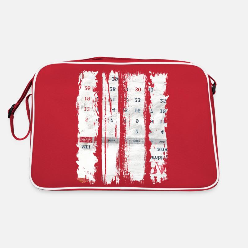 Newspaper Clipps Scrapbook Magazines Alphabet Code Retro Bag