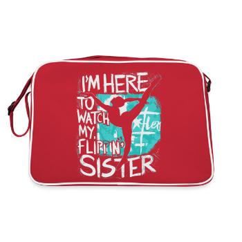 Support for Sister Turnerin - Retro Bag - red/white - Back