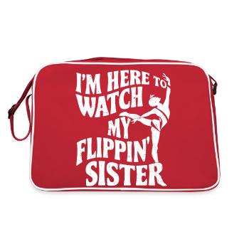 Support for Sister Turnerin - Retro Bag - red/white - Back