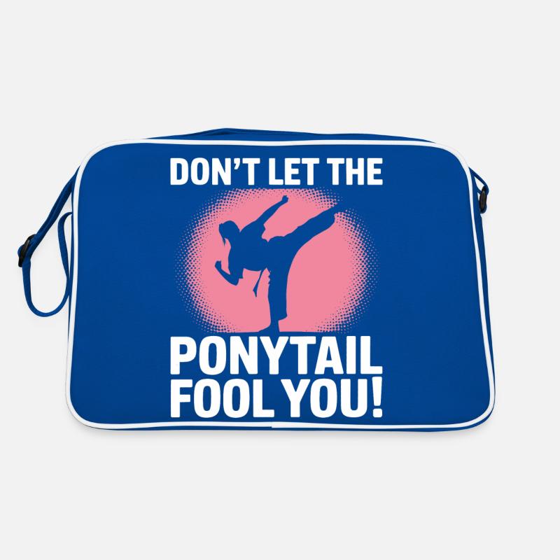 Karate with Determination Retro Bag