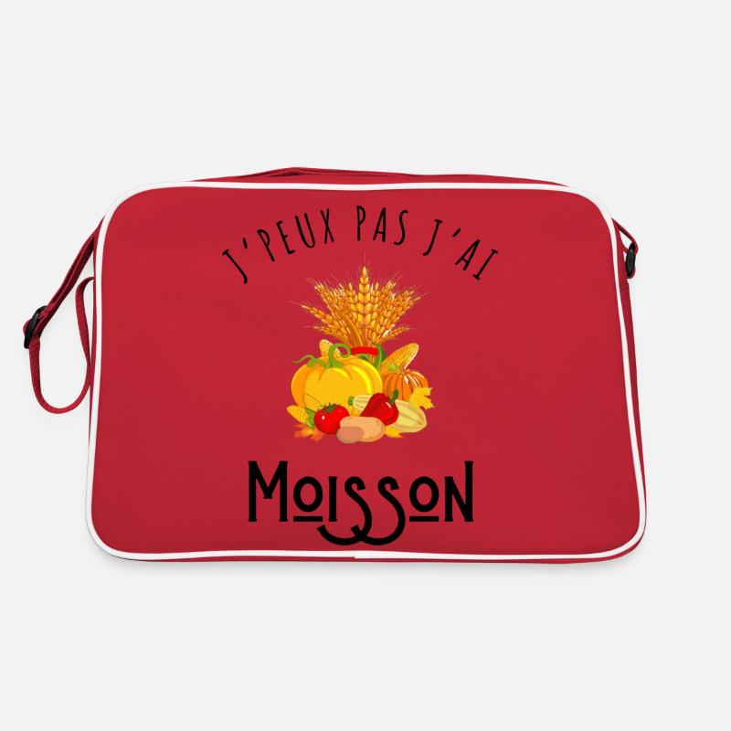 Je peux pas j’ai moisson Sac Retro