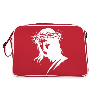 Christ Jesus - Retro Bag - red/white - Back