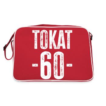 Tokat 60 – Geschichte und Kultur aus Türkiye - Retro Tasche - Rot/Weiß - Hinten