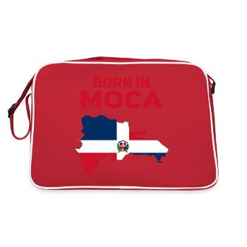 République dominicaine - Sac Retro - rouge/blanc - Dos
