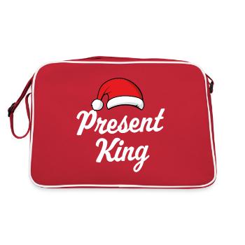 Present King - Retro Bag - red/white - Back