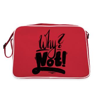 Pourquoi pas le point d’exclamation - Sac Retro - rouge/blanc - Dos