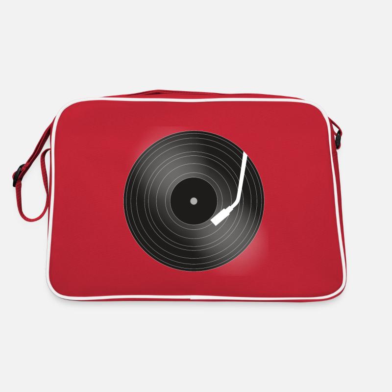Disque musique Platine Sac Retro