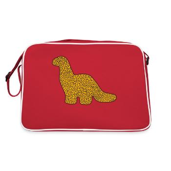 Brachiosaure Dinonugget - Sac Retro - rouge/blanc - Dos