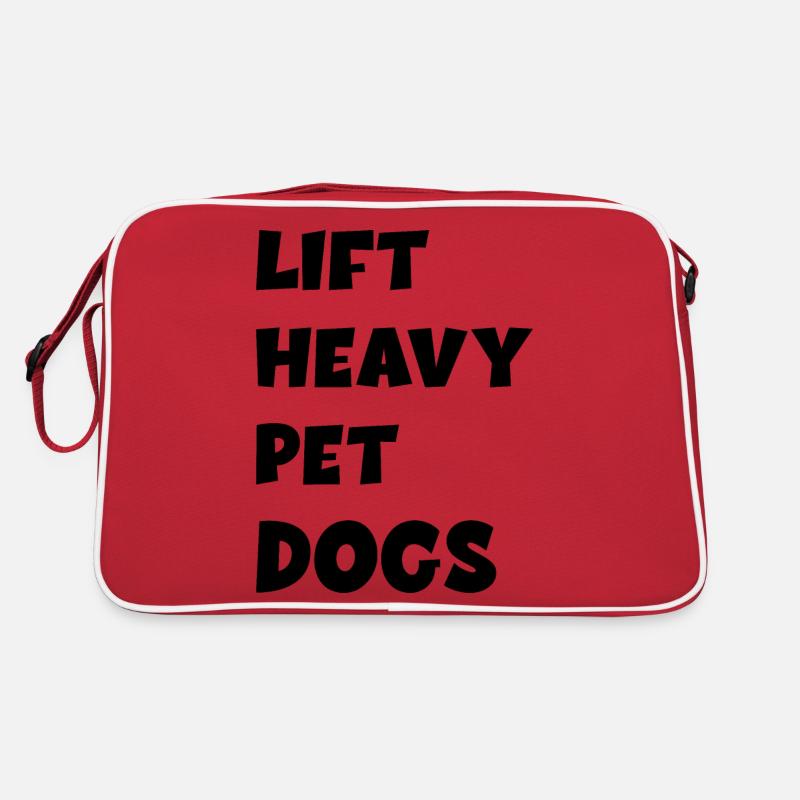 Soulever des chiens de compagnie lourds Sac Retro