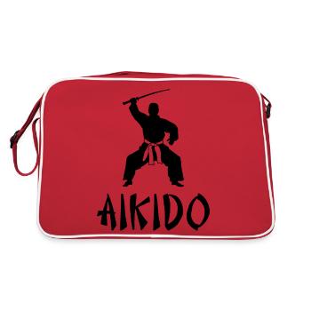 Aikido - Retro Bag - red/white - Back