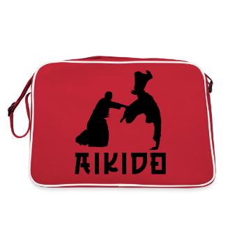 Aikido - Retro Bag - red/white - Back