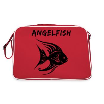 Angelfish - Retro Bag - red/white - Back