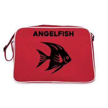 Angelfish - Retro Bag - red/white - Back