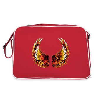 Angel-Wings-Angels-Wings-Petit Ange-Wing-Fly - Sac Retro - rouge/blanc - Dos