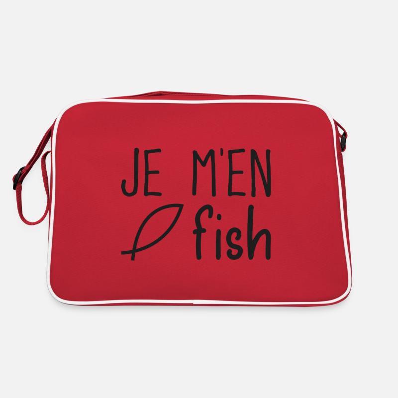 Je m'en fish Sac Retro