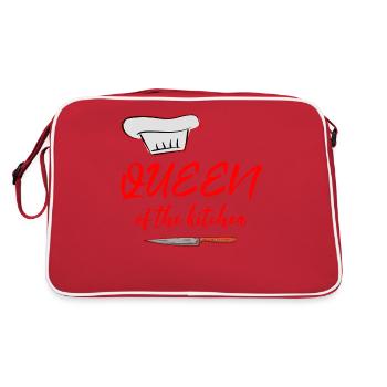 cuisinier - Sac Retro - rouge/blanc - Dos