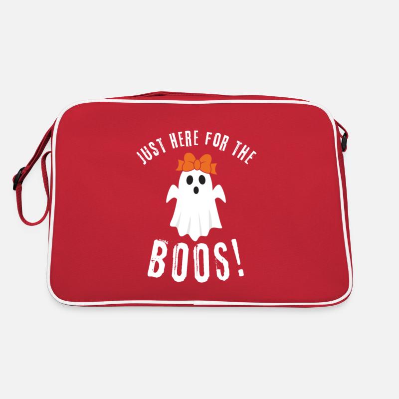 Just here for the Boos! Hilarious Halloween Retro Tasche