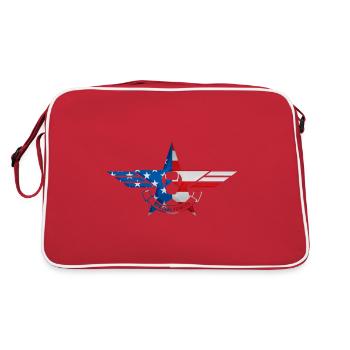 Forces spéciales de l'armée - Sac Retro - rouge/blanc - Dos