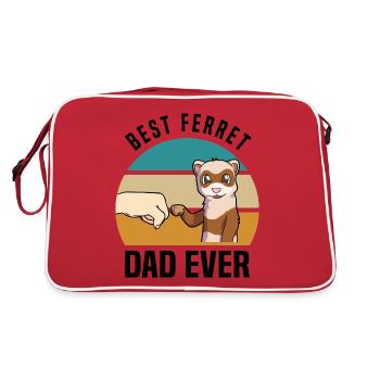 Furet - Sac Retro - rouge/blanc - Dos