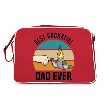 Calopsitte - Sac Retro - rouge/blanc - Dos