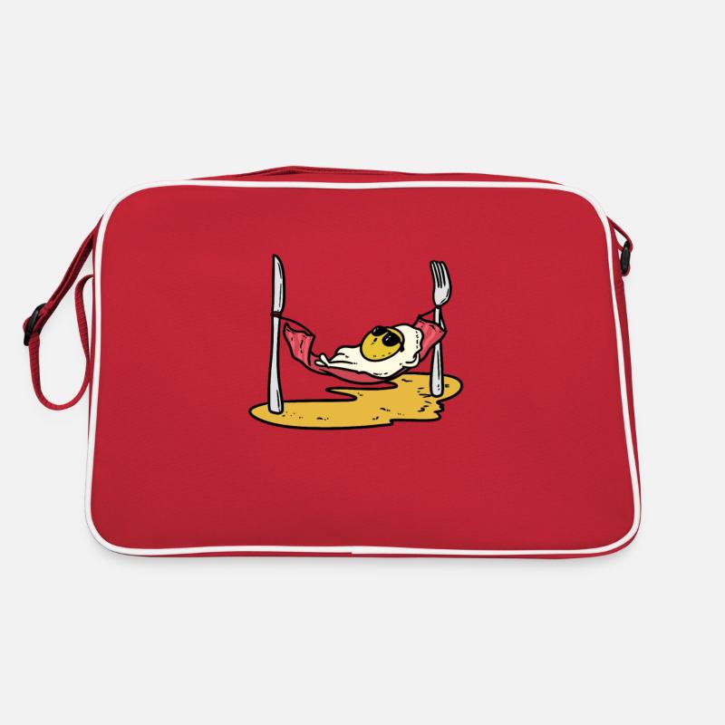 Sunbathing mirror egg Retro Bag